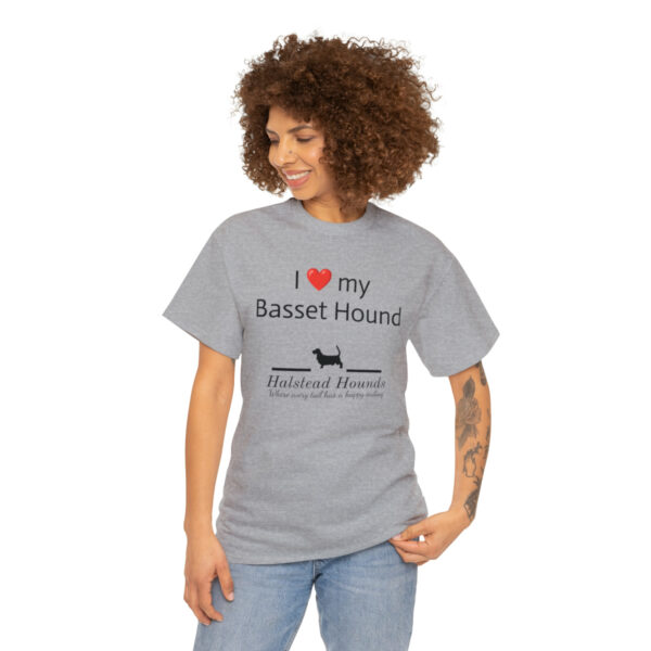 Halstead Hounds Unisex Heavy Cotton Tee - Image 3