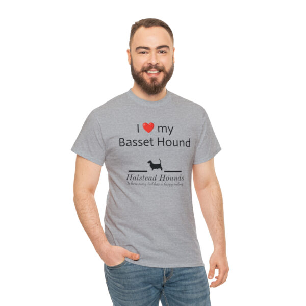 Halstead Hounds Unisex Heavy Cotton Tee - Image 5