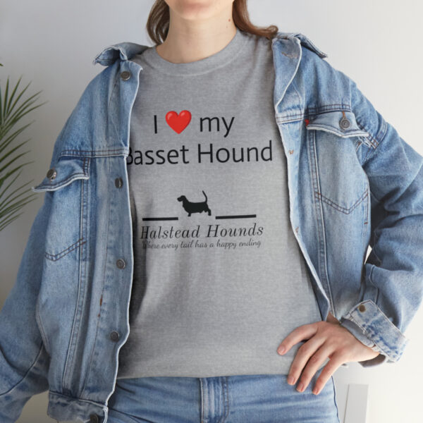 Halstead Hounds Unisex Heavy Cotton Tee - Image 9