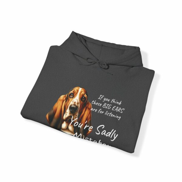 "Big Ears, Big Attitude" Basset Hound Hoodie - Image 4