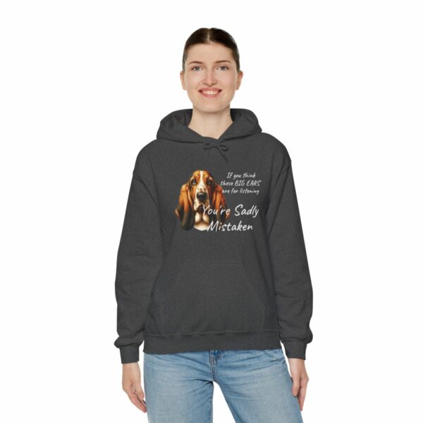"Big Ears, Big Attitude" Basset Hound Hoodie - Image 8