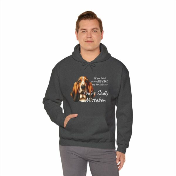 "Big Ears, Big Attitude" Basset Hound Hoodie - Image 9