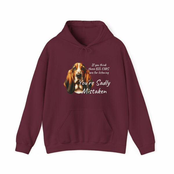 "Big Ears, Big Attitude" Basset Hound Hoodie - Image 40