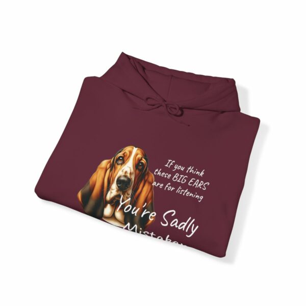 "Big Ears, Big Attitude" Basset Hound Hoodie - Image 43