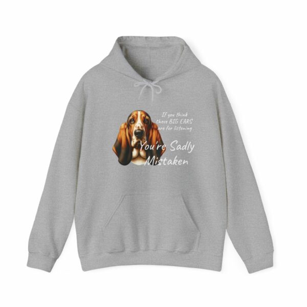 "Big Ears, Big Attitude" Basset Hound Hoodie - Image 27
