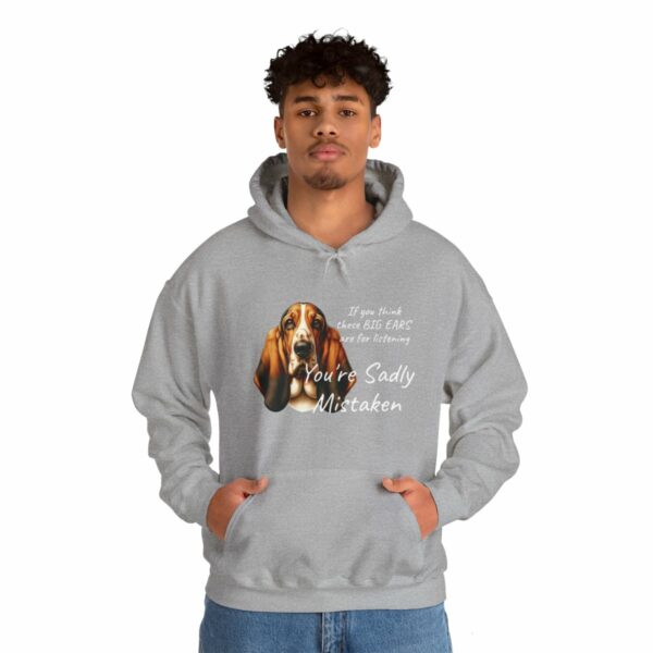 "Big Ears, Big Attitude" Basset Hound Hoodie - Image 33