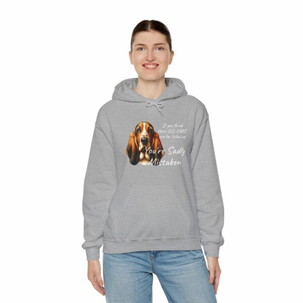 "Big Ears, Big Attitude" Basset Hound Hoodie - Image 34