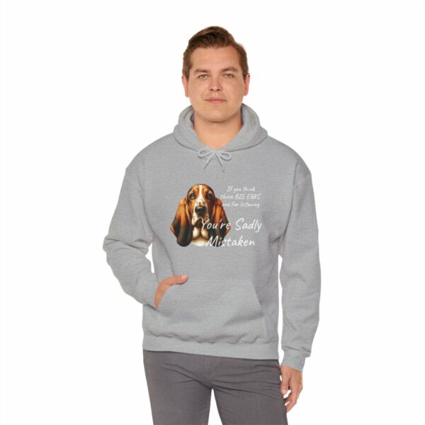 "Big Ears, Big Attitude" Basset Hound Hoodie - Image 35