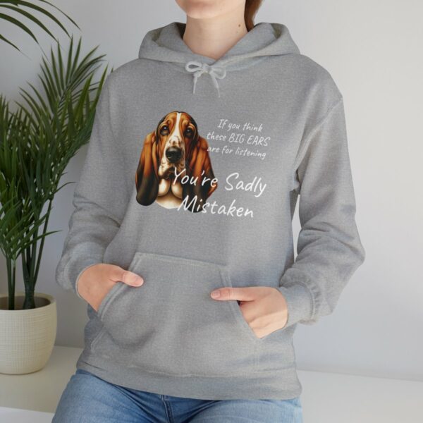 "Big Ears, Big Attitude" Basset Hound Hoodie - Image 39