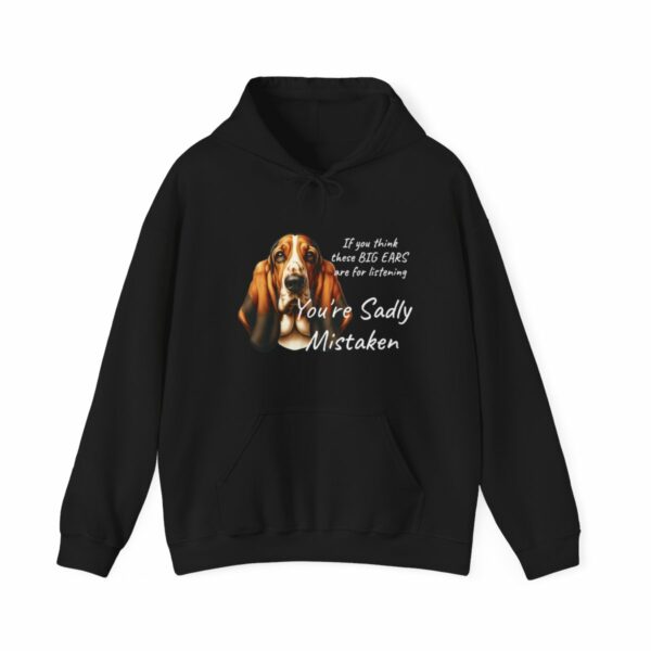 "Big Ears, Big Attitude" Basset Hound Hoodie - Image 14