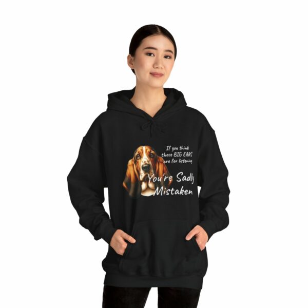 "Big Ears, Big Attitude" Basset Hound Hoodie - Image 19