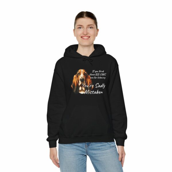 "Big Ears, Big Attitude" Basset Hound Hoodie - Image 21