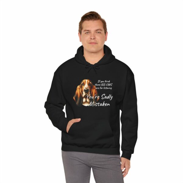 "Big Ears, Big Attitude" Basset Hound Hoodie - Image 22