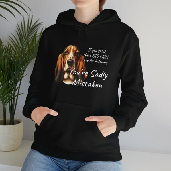 "Big Ears, Big Attitude" Basset Hound Hoodie - Image 26