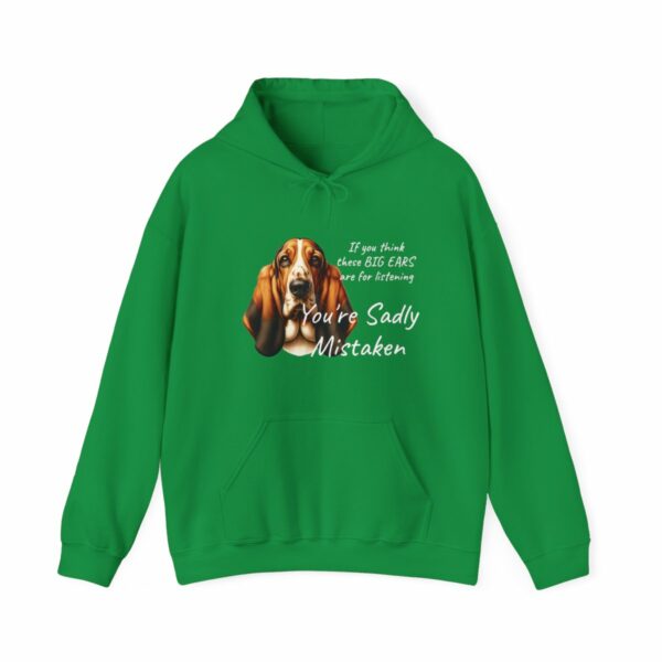 "Big Ears, Big Attitude" Basset Hound Hoodie - Image 66