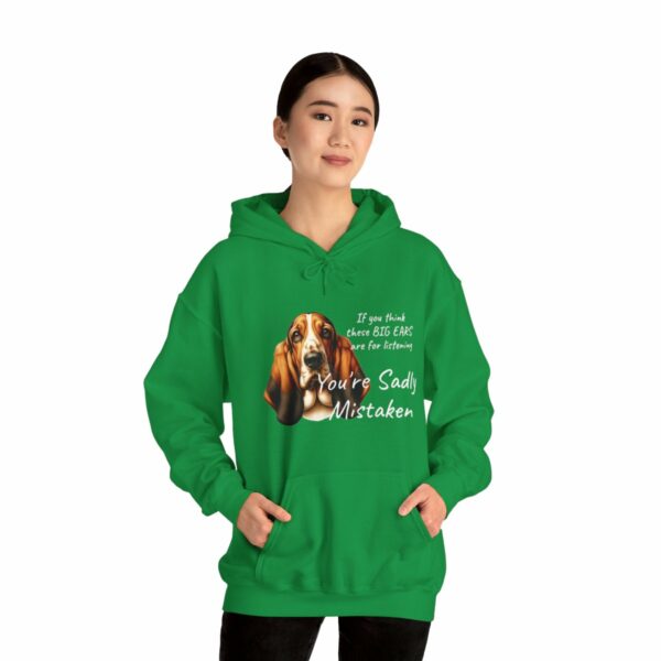 "Big Ears, Big Attitude" Basset Hound Hoodie - Image 71