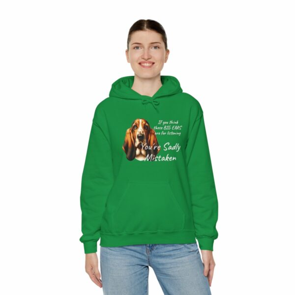 "Big Ears, Big Attitude" Basset Hound Hoodie - Image 73