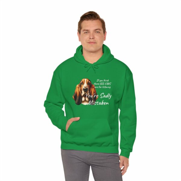"Big Ears, Big Attitude" Basset Hound Hoodie - Image 74