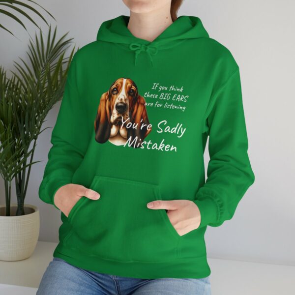 "Big Ears, Big Attitude" Basset Hound Hoodie - Image 78