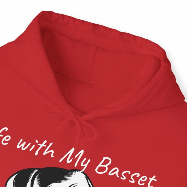Life with My Basset Hooded Sweatshirt - Image 148