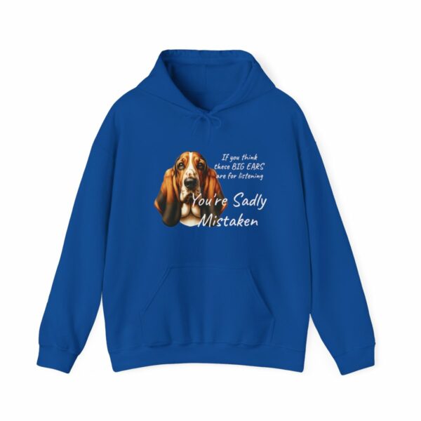"Big Ears, Big Attitude" Basset Hound Hoodie - Image 92