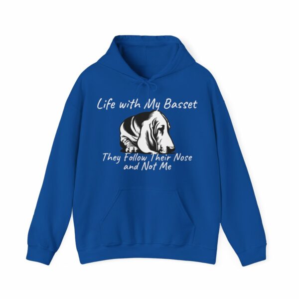 Life with My Basset Hooded Sweatshirt - Image 118