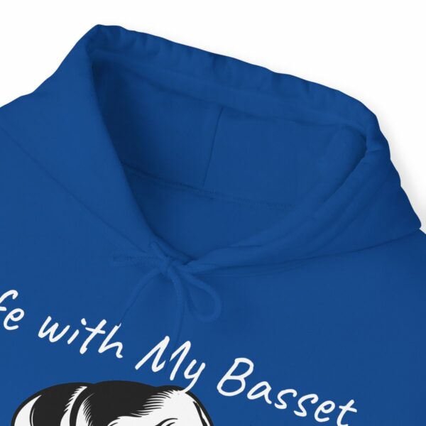 Life with My Basset Hooded Sweatshirt - Image 122