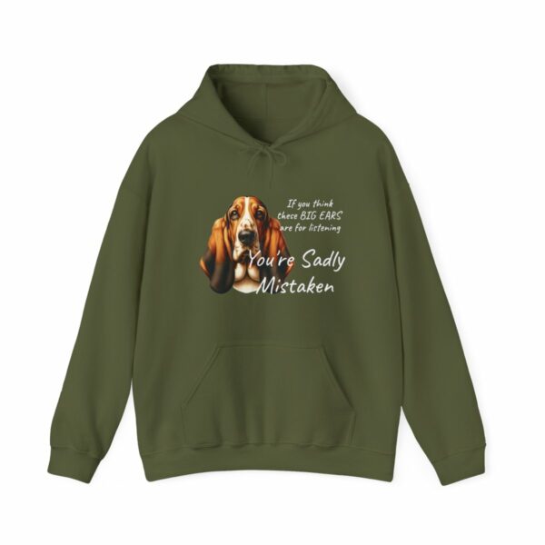 "Big Ears, Big Attitude" Basset Hound Hoodie - Image 53