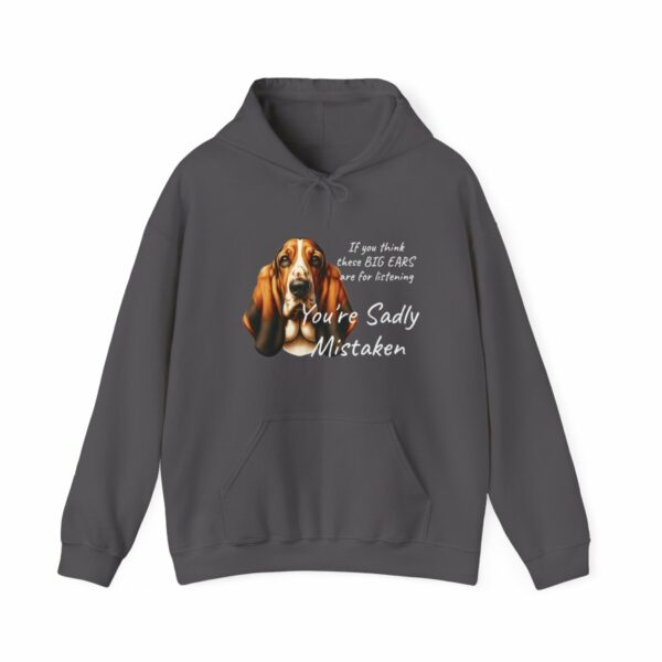 "Big Ears, Big Attitude" Basset Hound Hoodie - Image 79