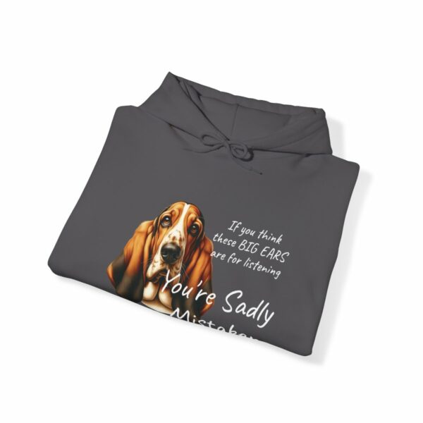 "Big Ears, Big Attitude" Basset Hound Hoodie - Image 82