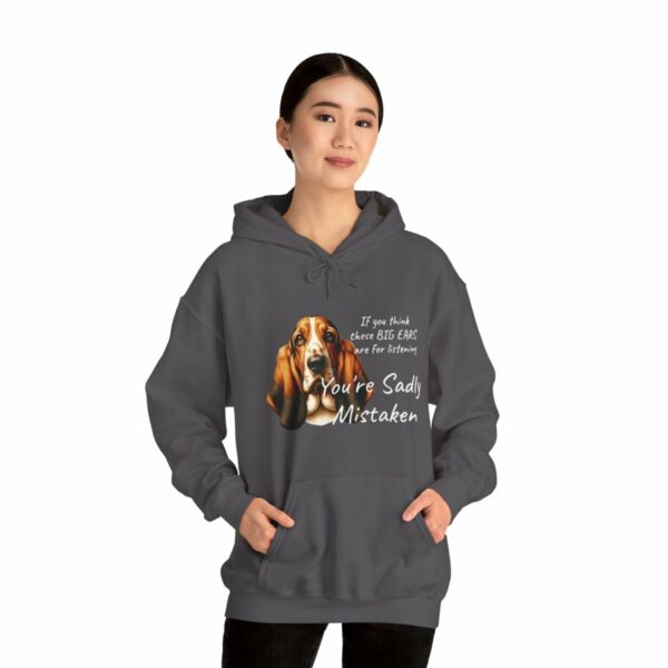 "Big Ears, Big Attitude" Basset Hound Hoodie - Image 84