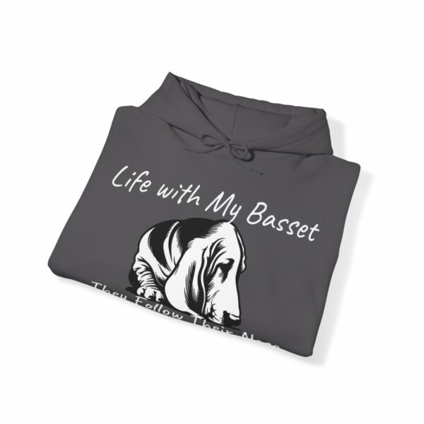 Life with My Basset Hooded Sweatshirt - Image 108