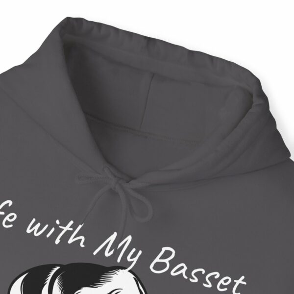 Life with My Basset Hooded Sweatshirt - Image 109