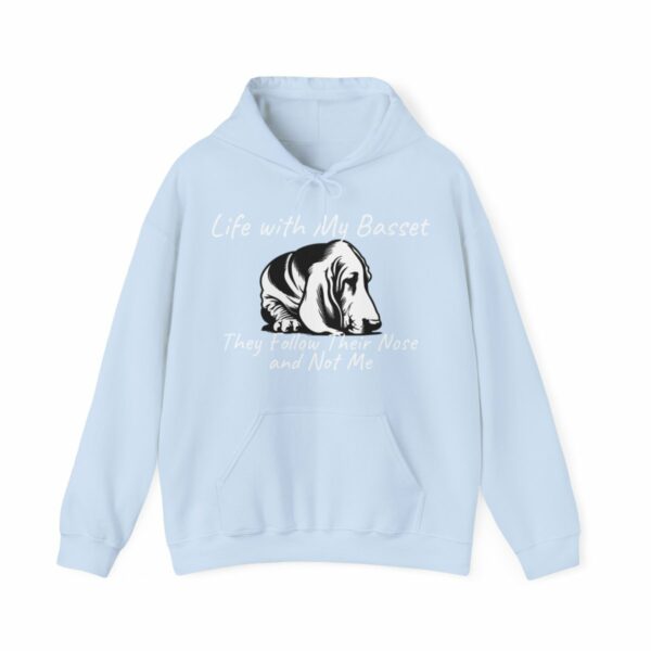 Life with My Basset Hooded Sweatshirt - Image 92