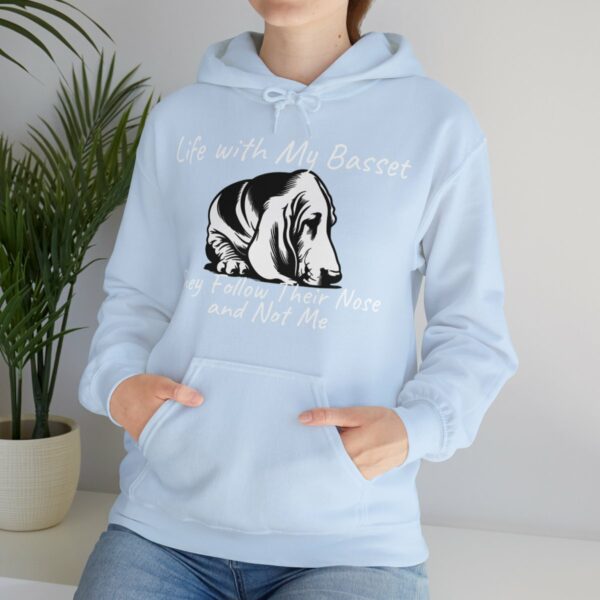 Life with My Basset Hooded Sweatshirt - Image 104