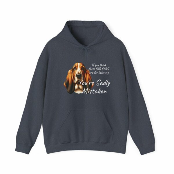 "Big Ears, Big Attitude" Basset Hound Hoodie - Image 118