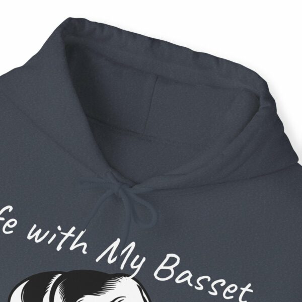 Life with My Basset Hooded Sweatshirt - Image 135