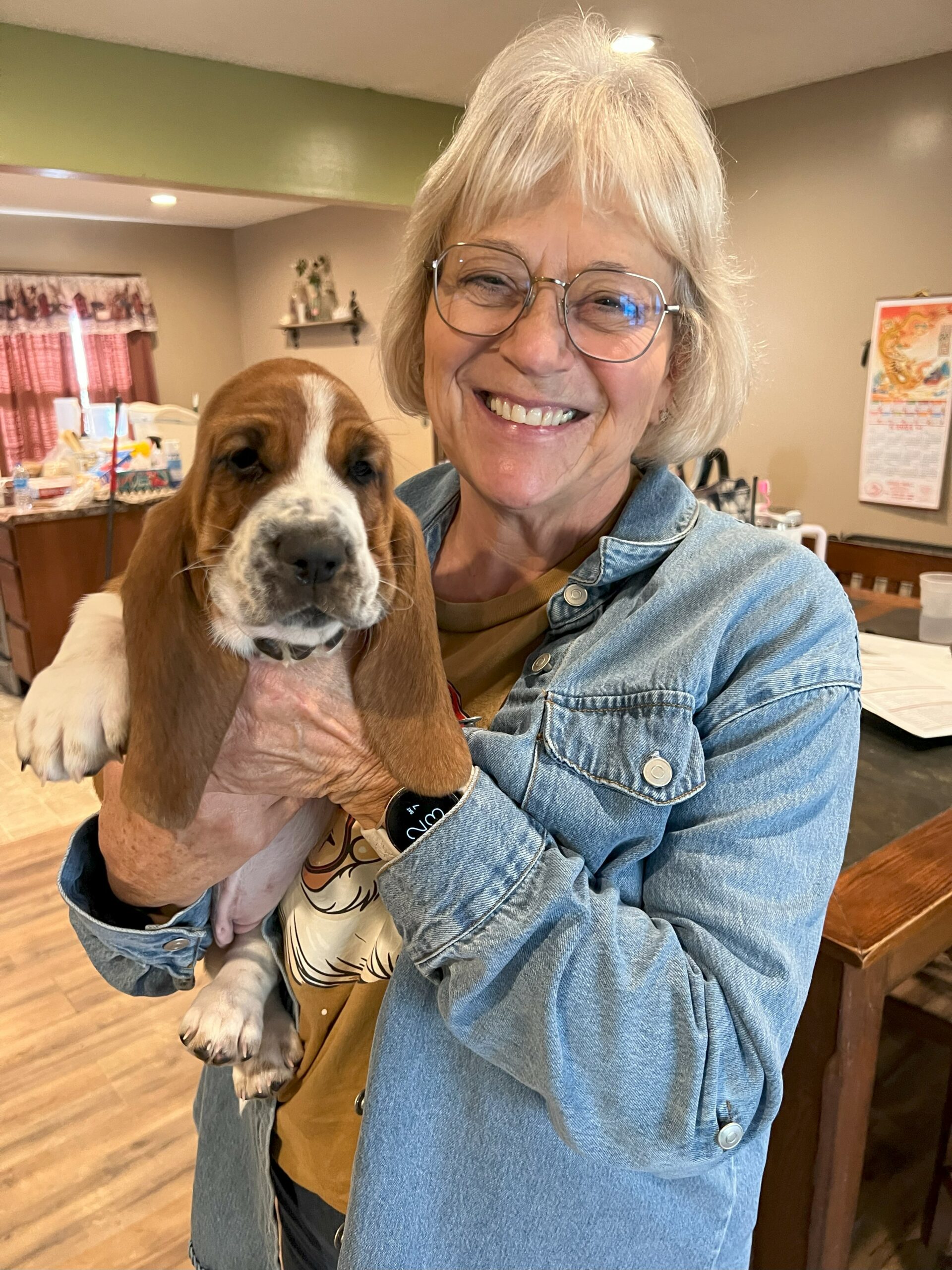 Hazels new mom